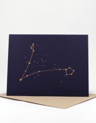 Constellation card, Pisces
