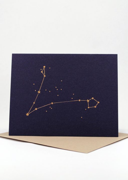 Constellation card, Pisces