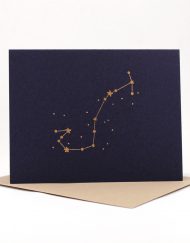 Constellation card, Scorpio