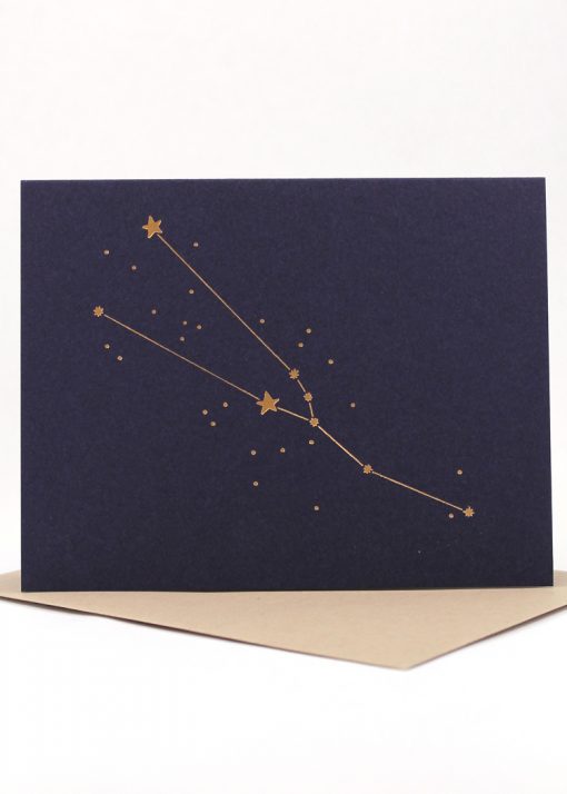 Constellation card, Taurus