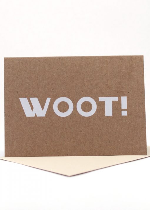 WOOT! Blank card
