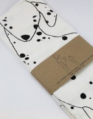 dalmatian printed tea towel