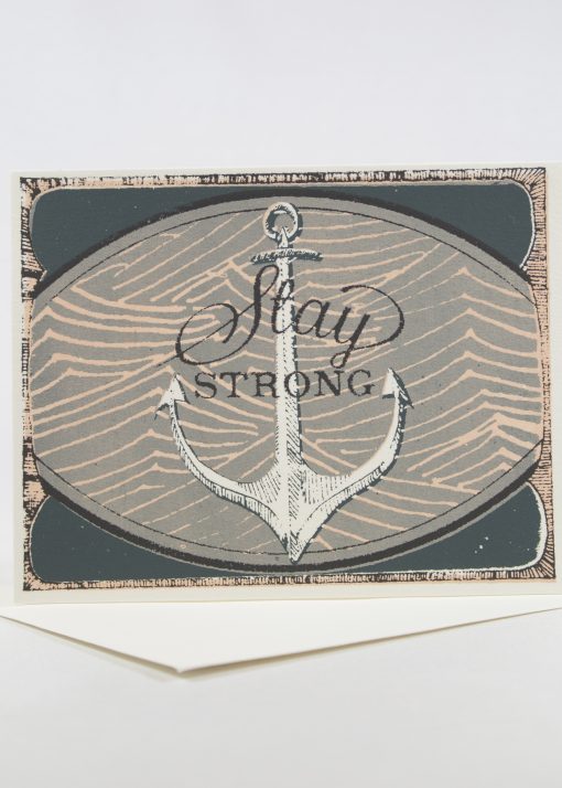 stay strong encouragement card