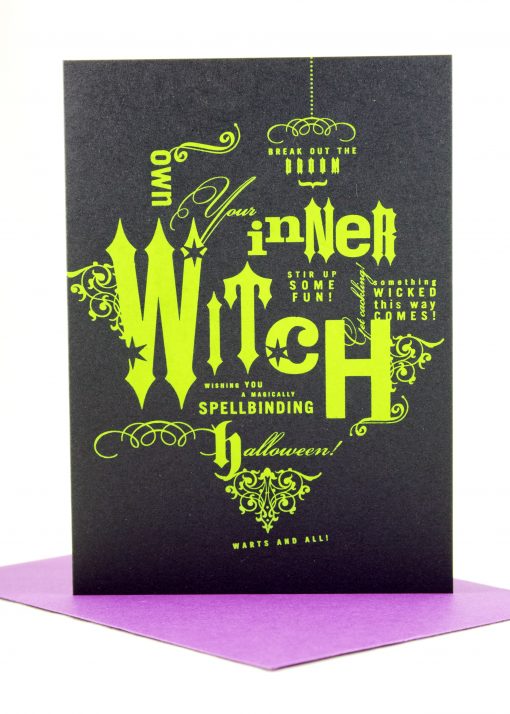 spellbinding halloween card