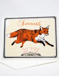 funny fox card