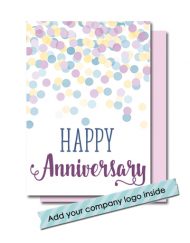 corporate employee anniversary card