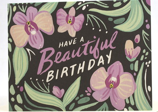 Have a beautiful birthday card