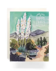 Agave happy trails card