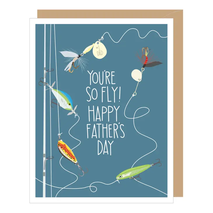 Father's Fathers Day Fishing Card Fisherman etc All Cards 3 for 2